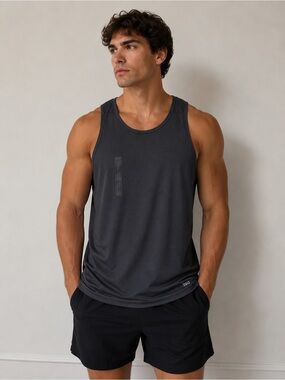 DSG Men's Charcoal Athletic Tank Top